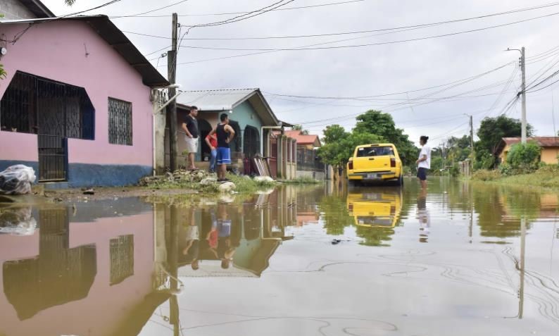 Inundaciones que dejó Eta en Honduras.