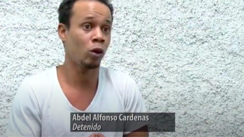 El supuesto terrorista Abdel Antonio Cárdenas.