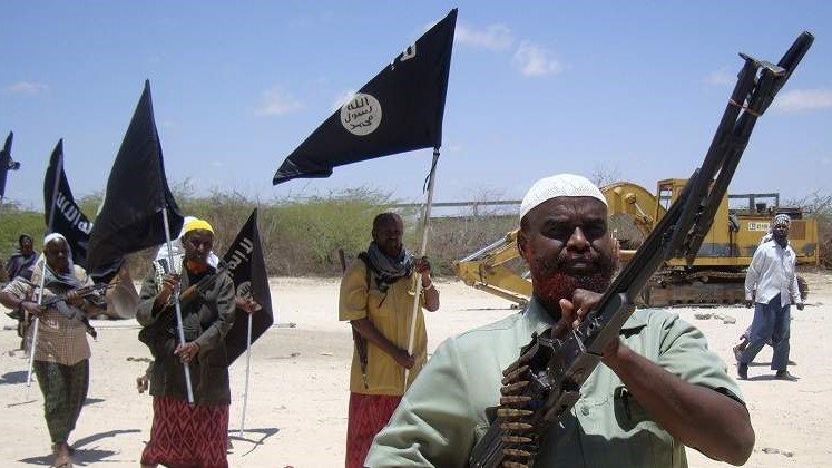 Milicianos de Al Shabaab.