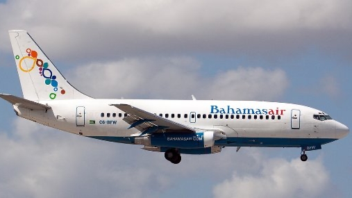 Un avión de Bahamasair.