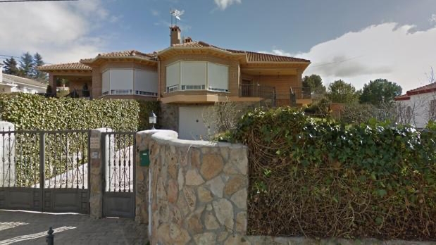 La casa donde estaba el joven cubano en Madrid. 