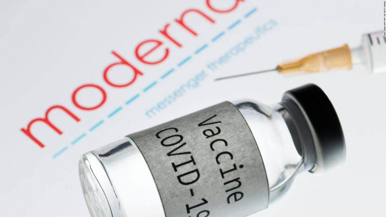 Vacuna de Moderna contra el Covid-19.