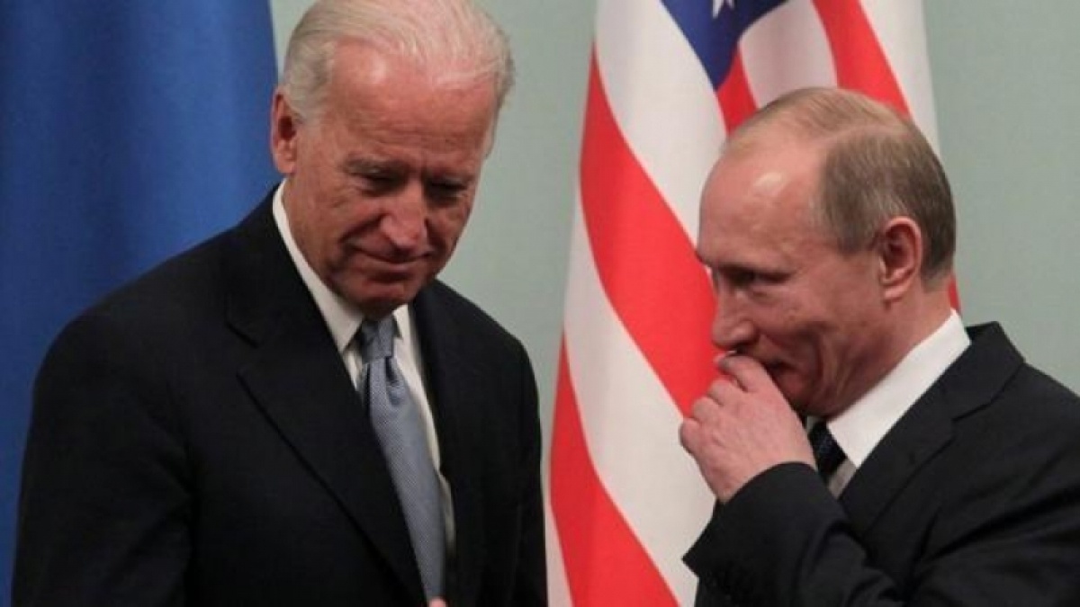 Joe Biden y Vladimir Putin en un encuentro durante la Administración Obama.