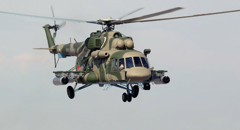 Helicóptero cubano de fabricación rusa
