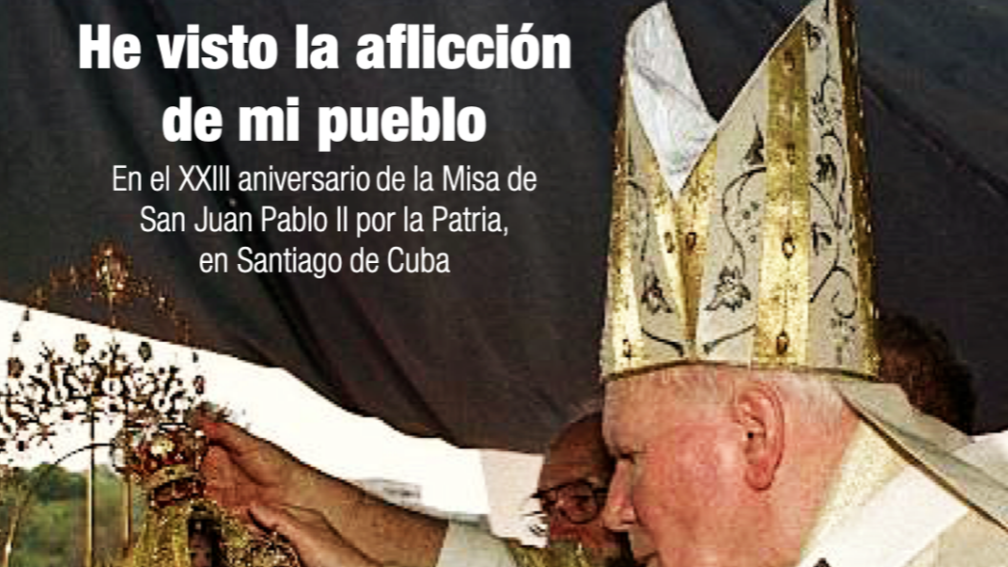 "He visto la aflicción de mi pueblo", carta firmada por católicos cubanos.