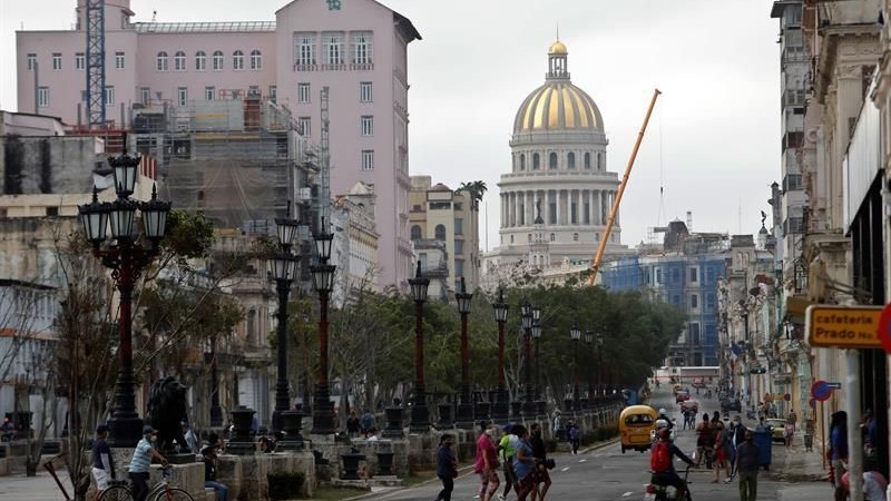 El Paseo del Prado, en La Habana.