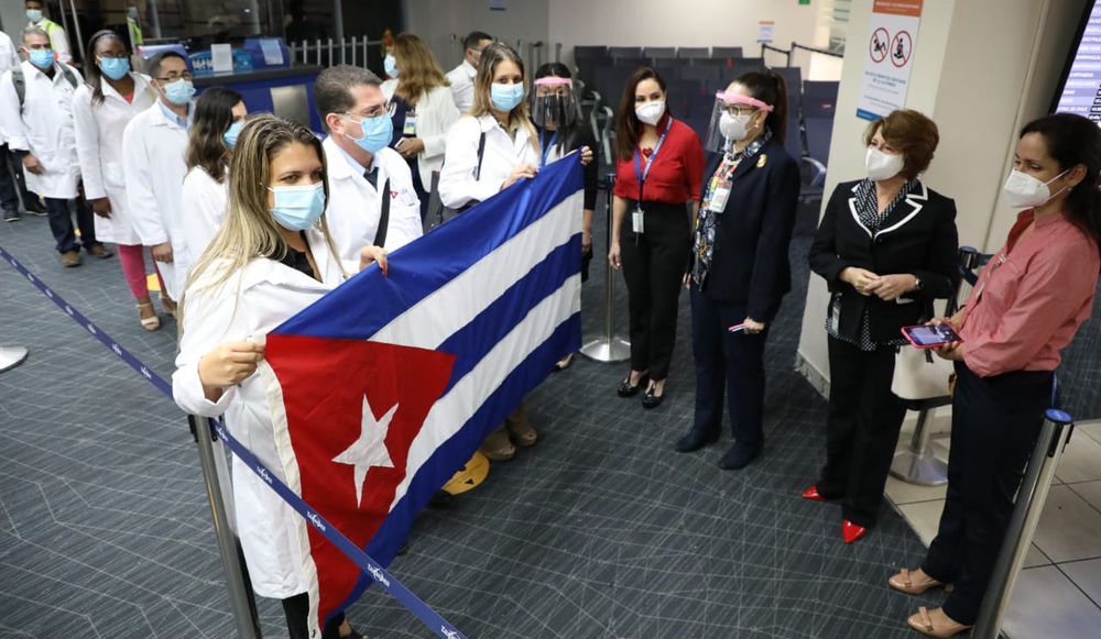 Médicos cubanos en Panamá.