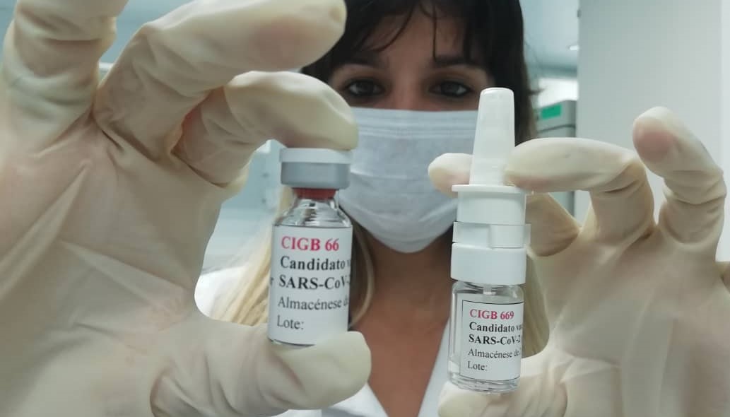 vacunas cubanas contra el Covid-19. 