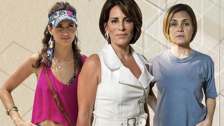 Protagonistas de la telenovela Mujeres Ambiciosas.