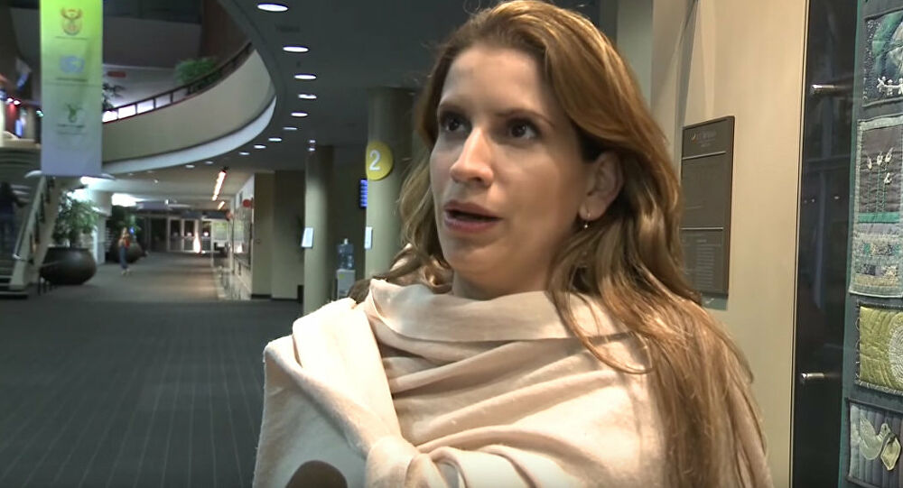 Claudia Salerno, exembajadora de Venezuela en Bruselas