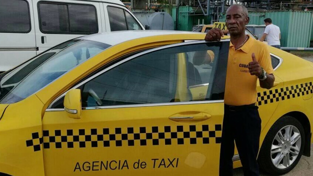 El taxista asesinado Luis Ramón Pérez.