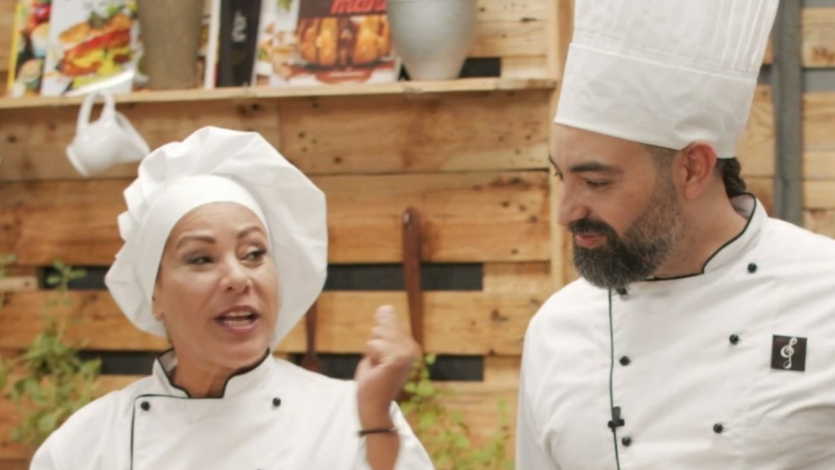Edith Massola y Alain Pérez, los primeros invitados de 'Sabe a chef'.