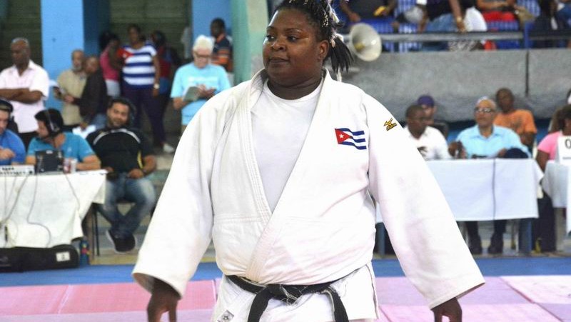 Idalis Ortiz, una de las judocas presentes en el torneo.