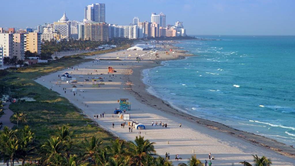 Panorámica de Miami Beach.