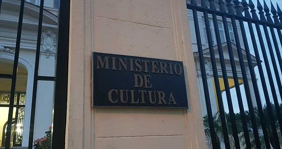 Ministerio de Cultura de Cuba, en La Habana.