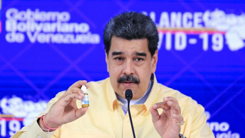 Nicolás Maduro y sus 'gotitas milagrosas'