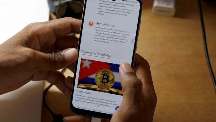 Transferencia con bitcoin en Cuba.