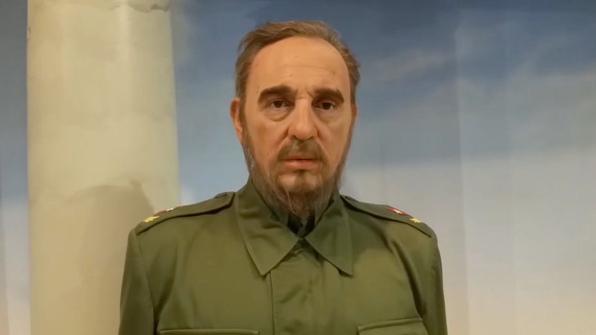 Figura de cera de Fidel Castro en el 'Museo Madame Tussauds' de Nueva York. 