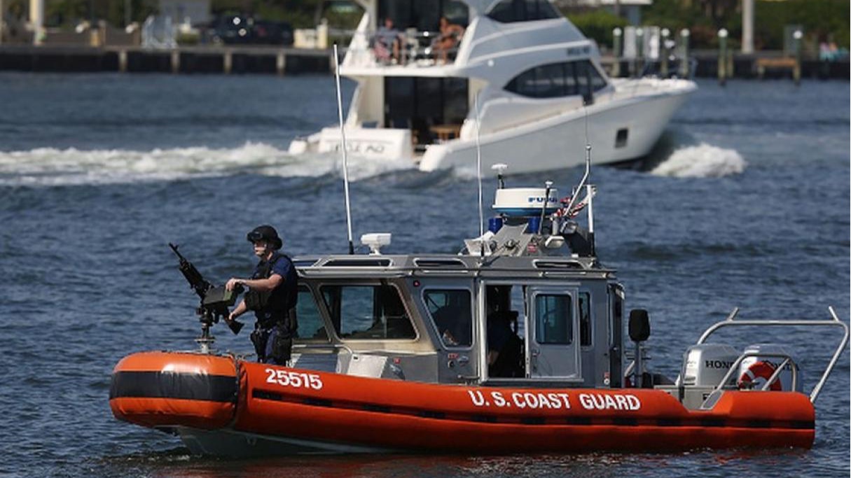 Una embarcación de la Guardia Costera de EEUU.