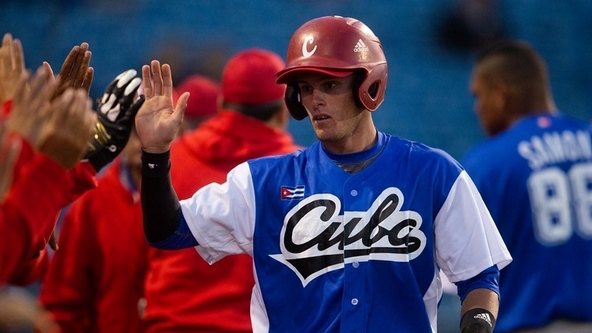 César Prieto, parte de la preselección cubana al torneo preolímpico de béisbol de las Américas.