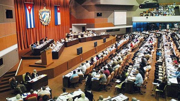 Reunión de la Asamblea Nacional del Poder Popular.