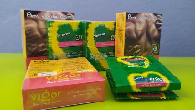 Condones comercializados en Cuba, cuando aparecen.