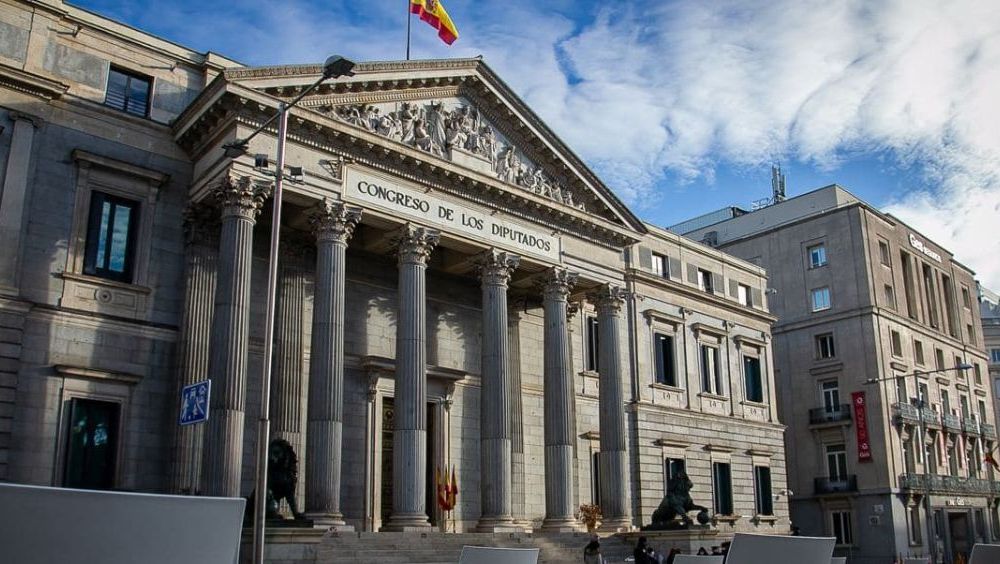 La sede del Congreso de los Diputados en Madrid. 