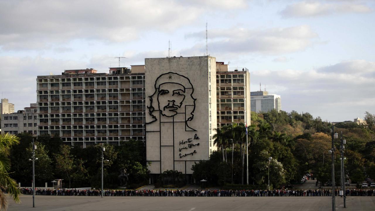 Sede del Ministerio del Interior en La Habana