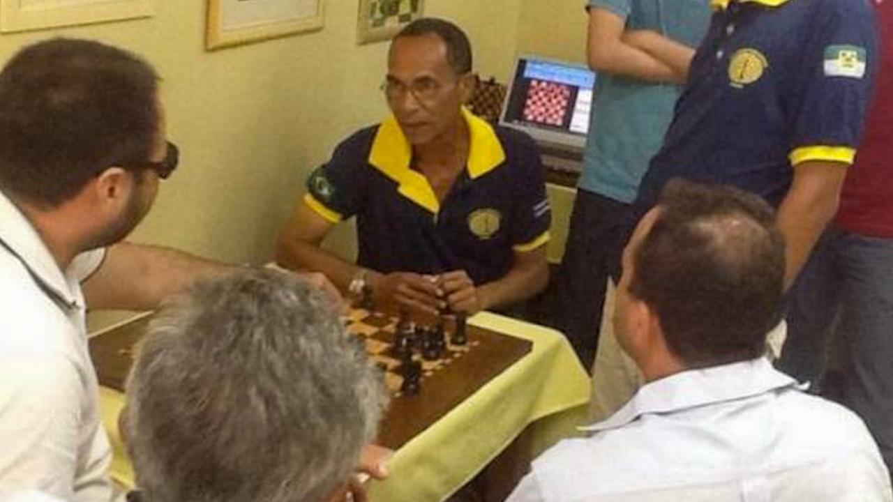 El ajedrecista cubano Román Hernández Onna.