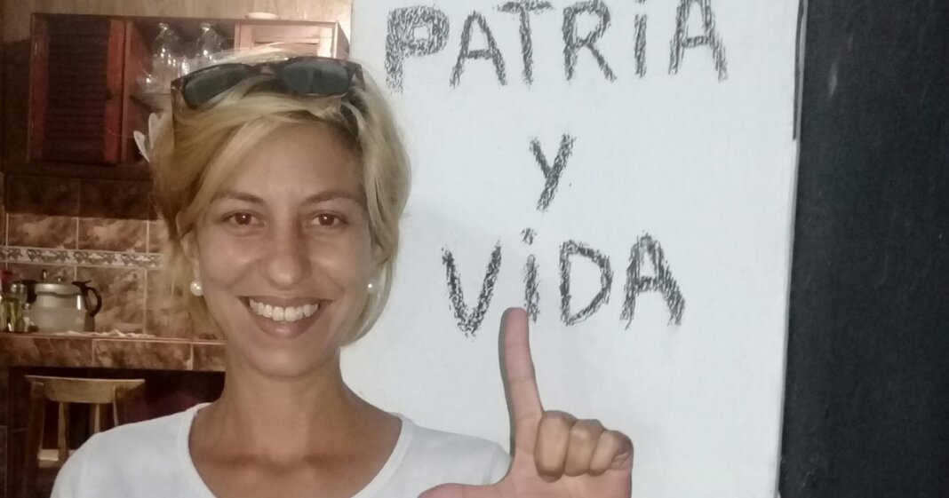 Thais Mailén Franco, a victim of the selective application of the precautionary measure of pre-trial detention in Cuba.