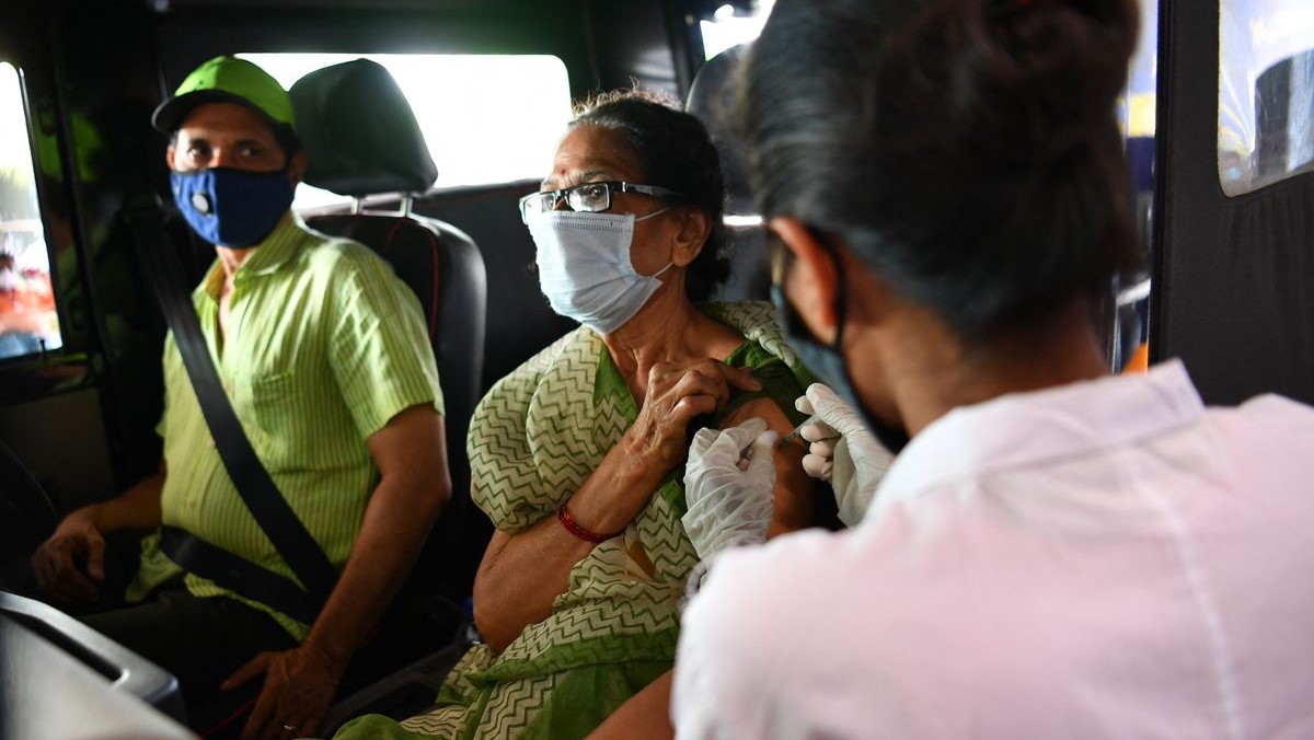 Vacunación contra el Covid-19 en India.