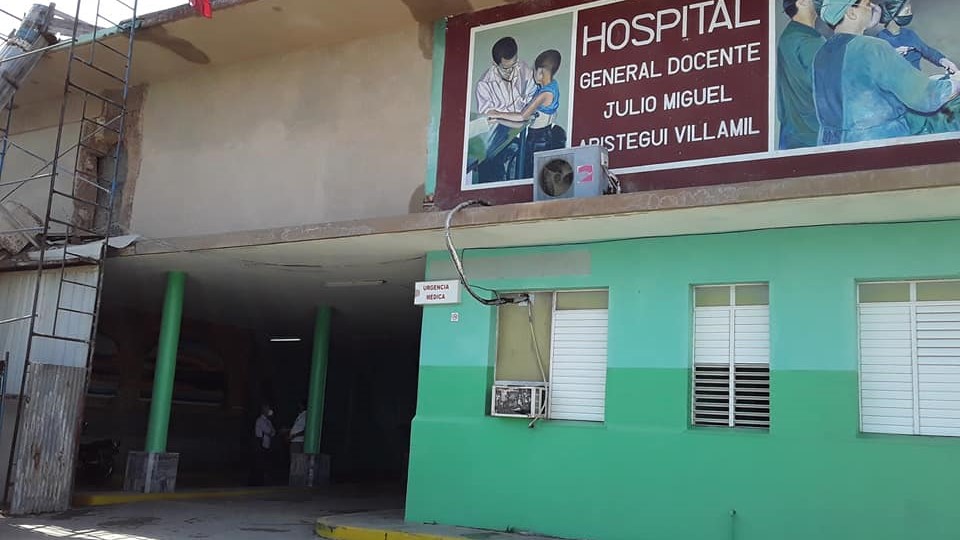 Julio Miguel Aristegui Hospital, from Cárdenas.  