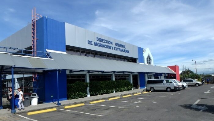 Sede de la Dirección General de Migración y Extranjería de Costa Rica.