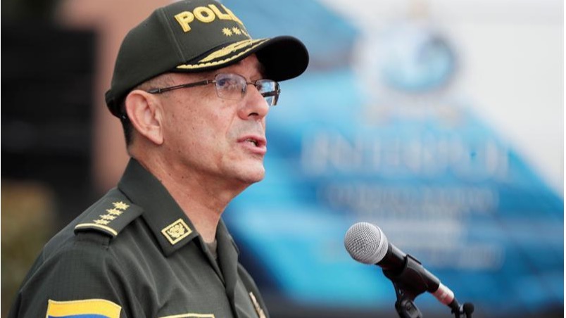 El general Jorge Luis Vargas, director de la Policía colombiana.