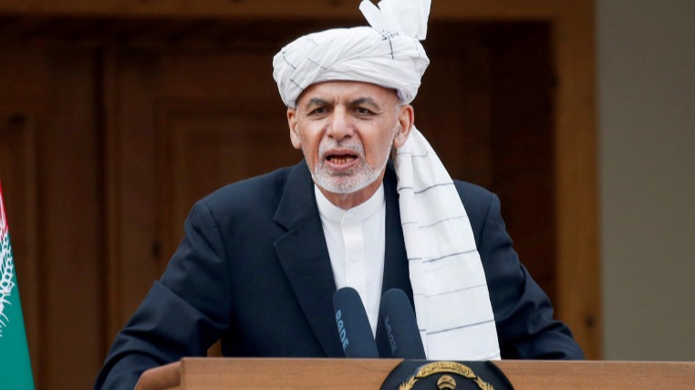 El presidente de Afganistán, Ashraf Ghani.