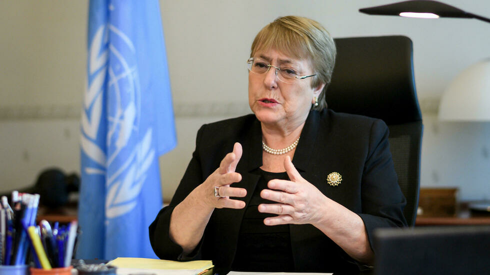 La presidenta del Consejo de Derechos Humanos de la ONU, Michelle Bachelet.