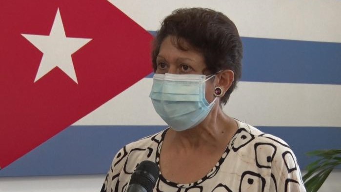 La ministra de Educación de Cuba, Ena Elsa Velázquez.