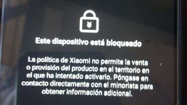 Mensaje de Xiaomi a los cubanos.