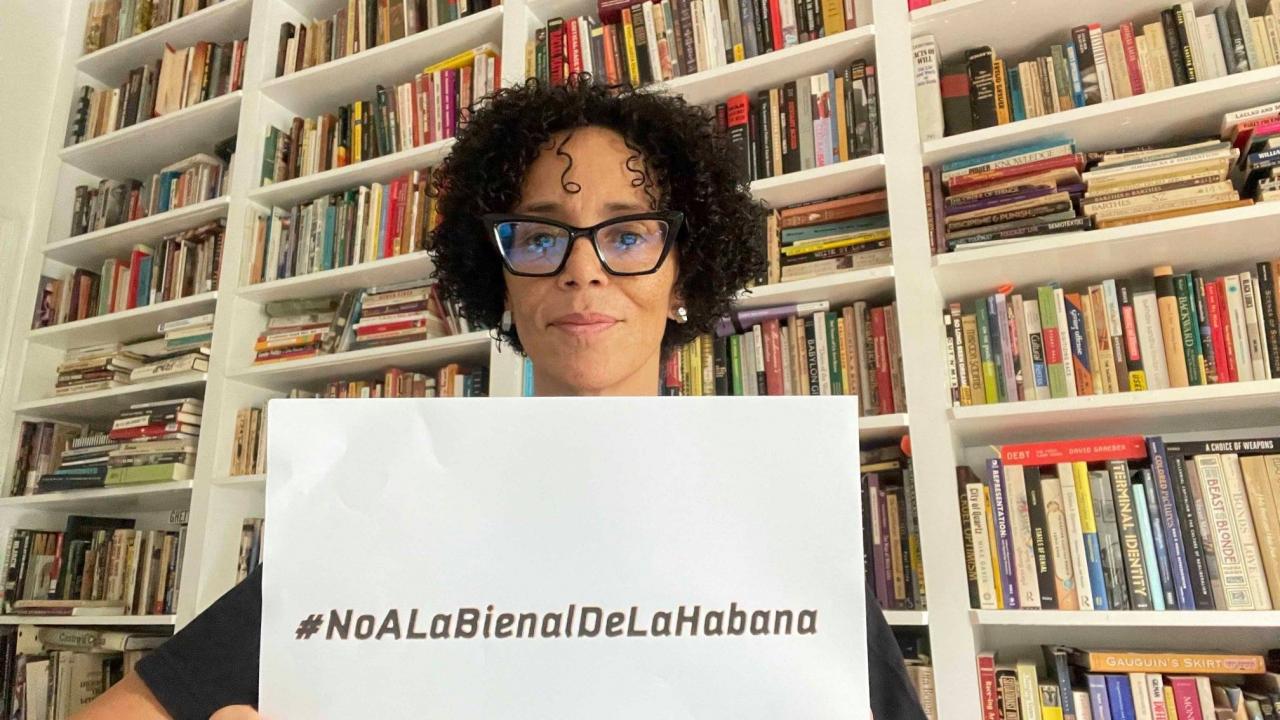 La artista Coco Fusco se suma al boicot a la Bienal de La Habana.