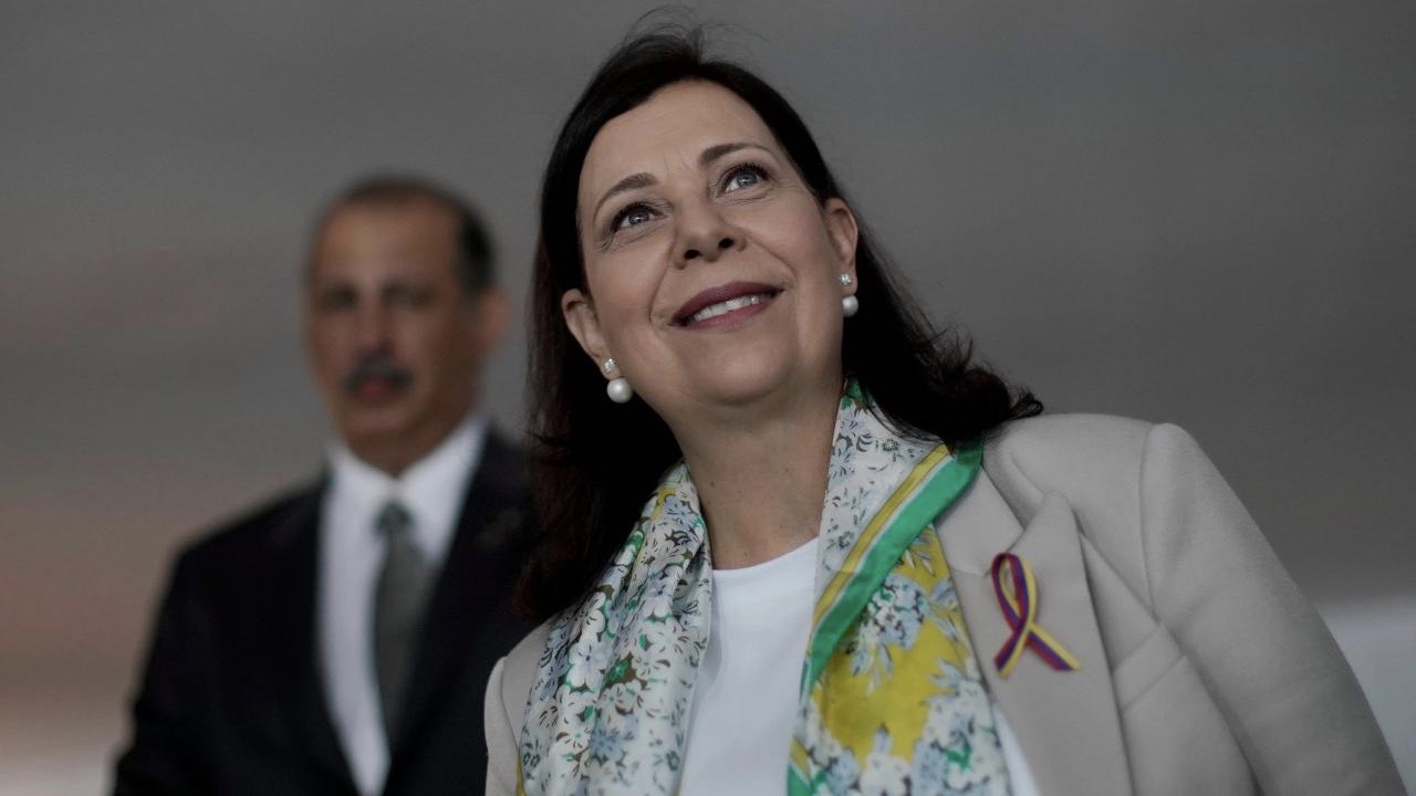 María Teresa Belandria, representante de Juan Guaidó ante Brasilia.