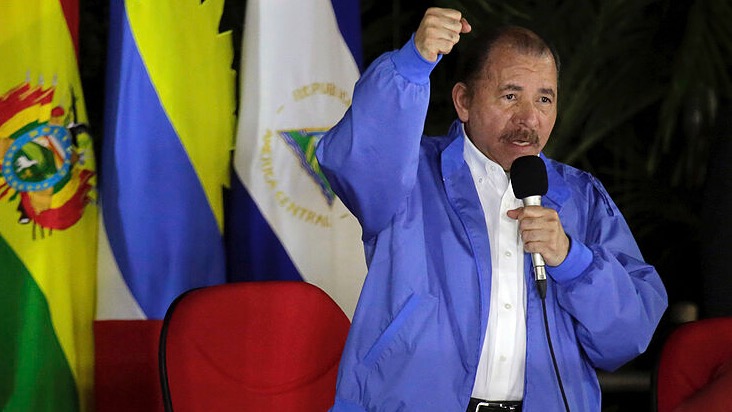 El gobernante nicaraguense Daniel Ortega.