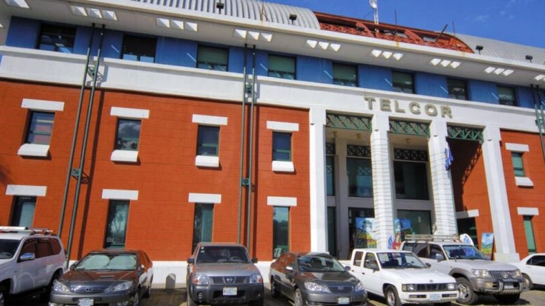 Sede de TELCOR, Instituto Nicaragüense de Telecomunicaciones y Correos.