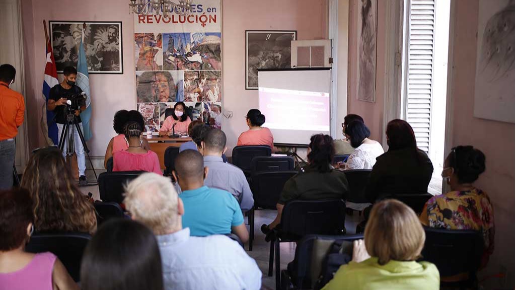 Jornada Nacional por la No Violencia de Género en Cuba.