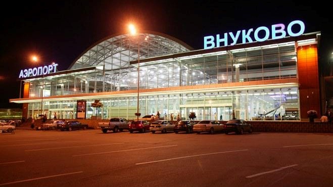 Aeropuerto de Vnokuvo, Moscú.