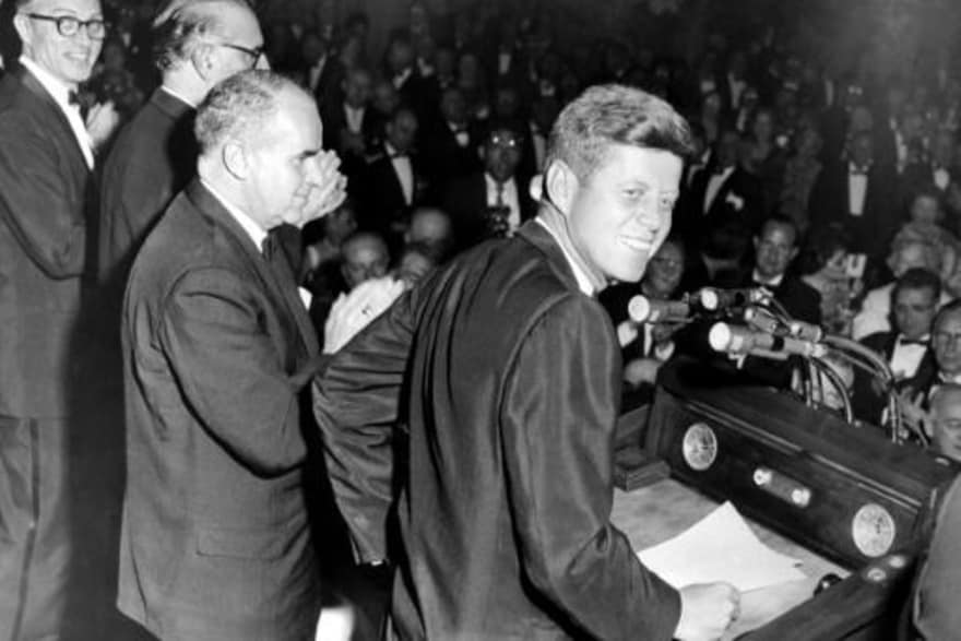 John F. Kennedy, expresidente de EEUU, asesinado en Dallas, Texas en 1963.