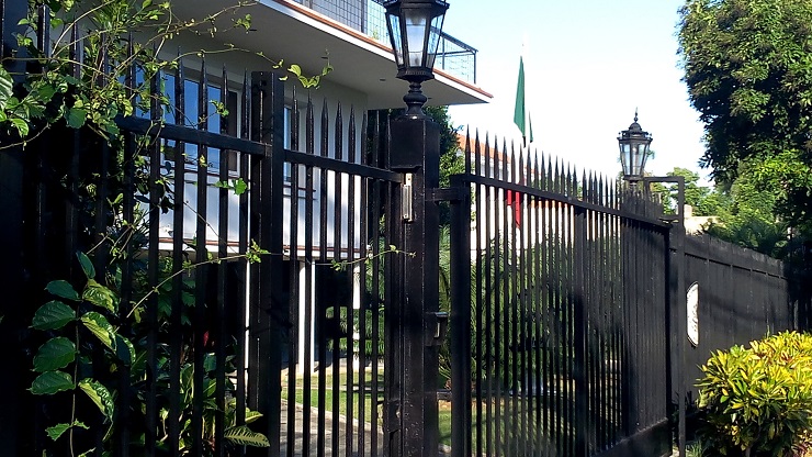 Embajada de México en La Habana.