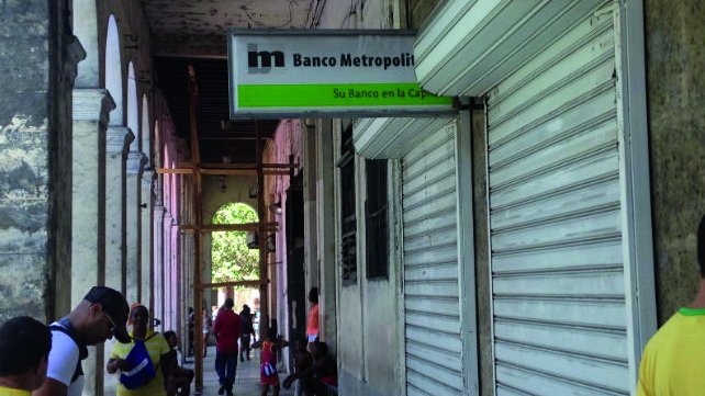 Una sucursal del Banco Metropolitano S.A.