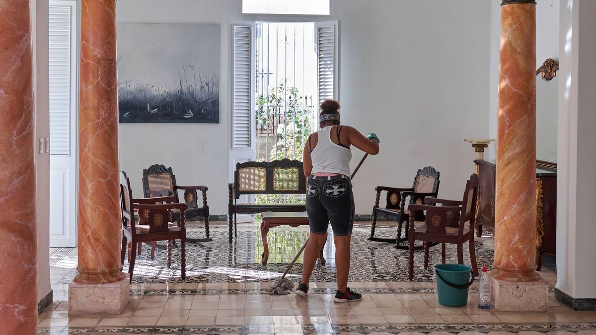 Casa de renta en Cuba.