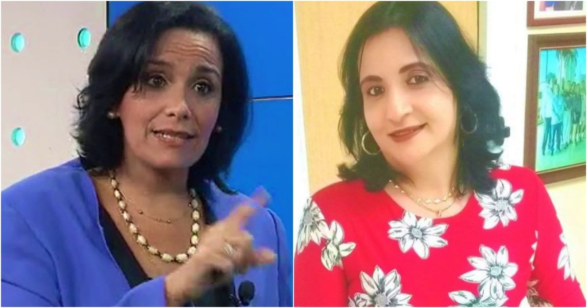 La fiscal general de Cuba, Yamila Peña Ojeda, y Lisnay María Mederos Torres, fiscal jefa de la Dirección de Procesos Penales.