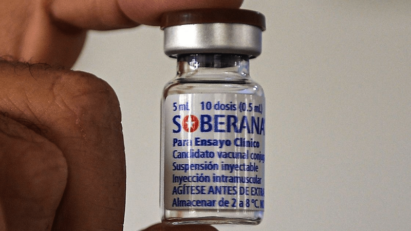 Dosis de la vacuna Soberana.